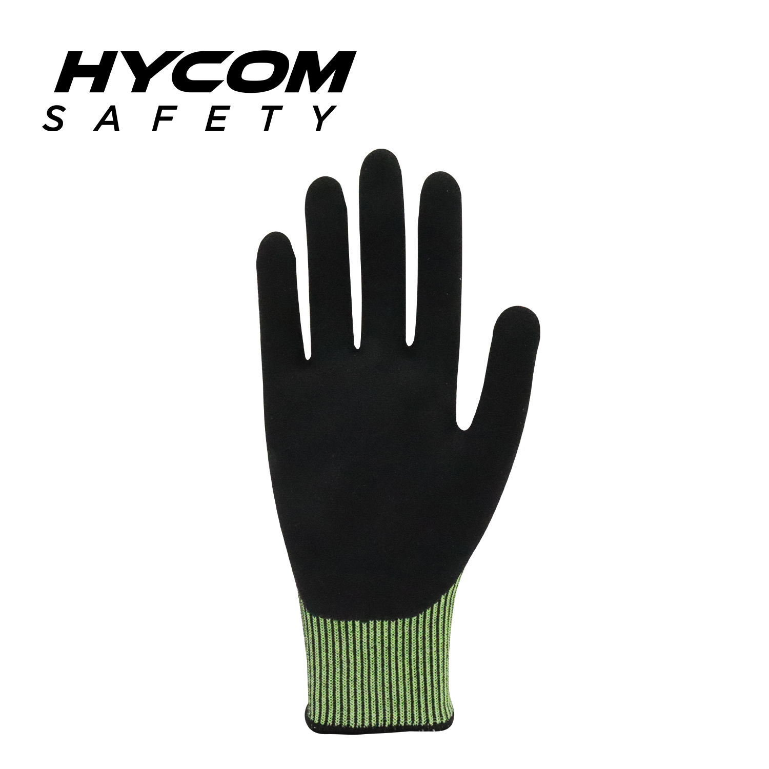 HYCOM 13G ANSI 8 Cut Resistant Glove with Palm Nitrile Coating PPE Gloves
