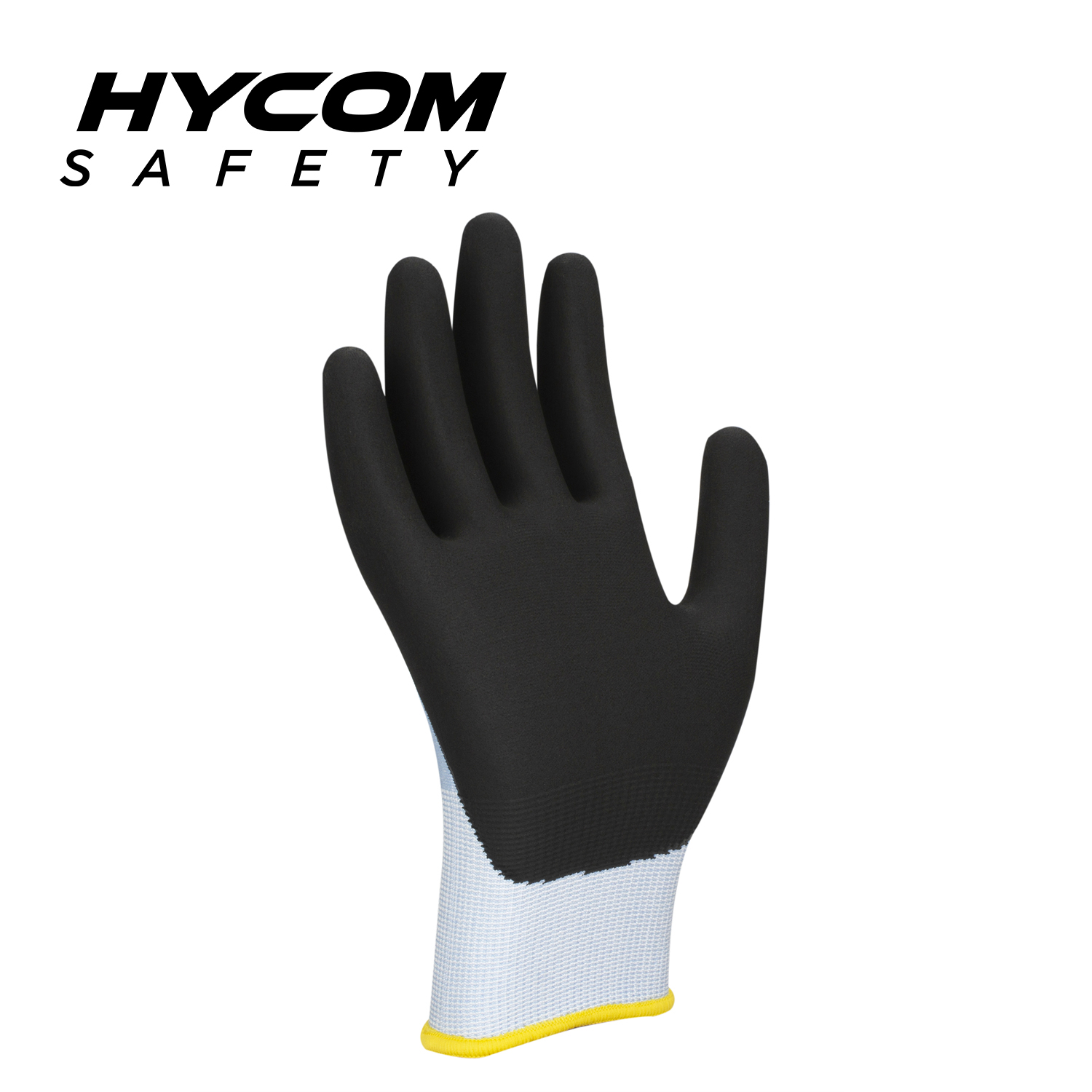 HYCOM 18G ANSI 2 Flexible Cut Resistant Glove with Palm Nitrile Coating Super Thiner Safety Gloves