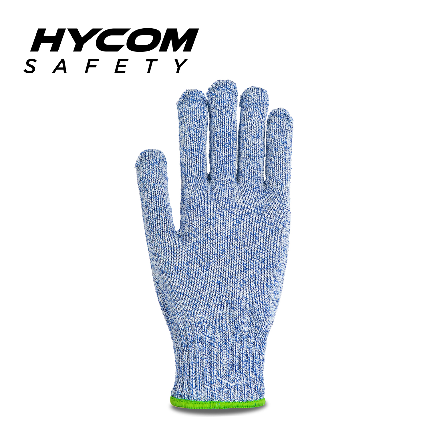 HYCOM 10G ANSI 7 HPPE Cut Resistant Glove FDA Food Contact Directly Butcher Glove
