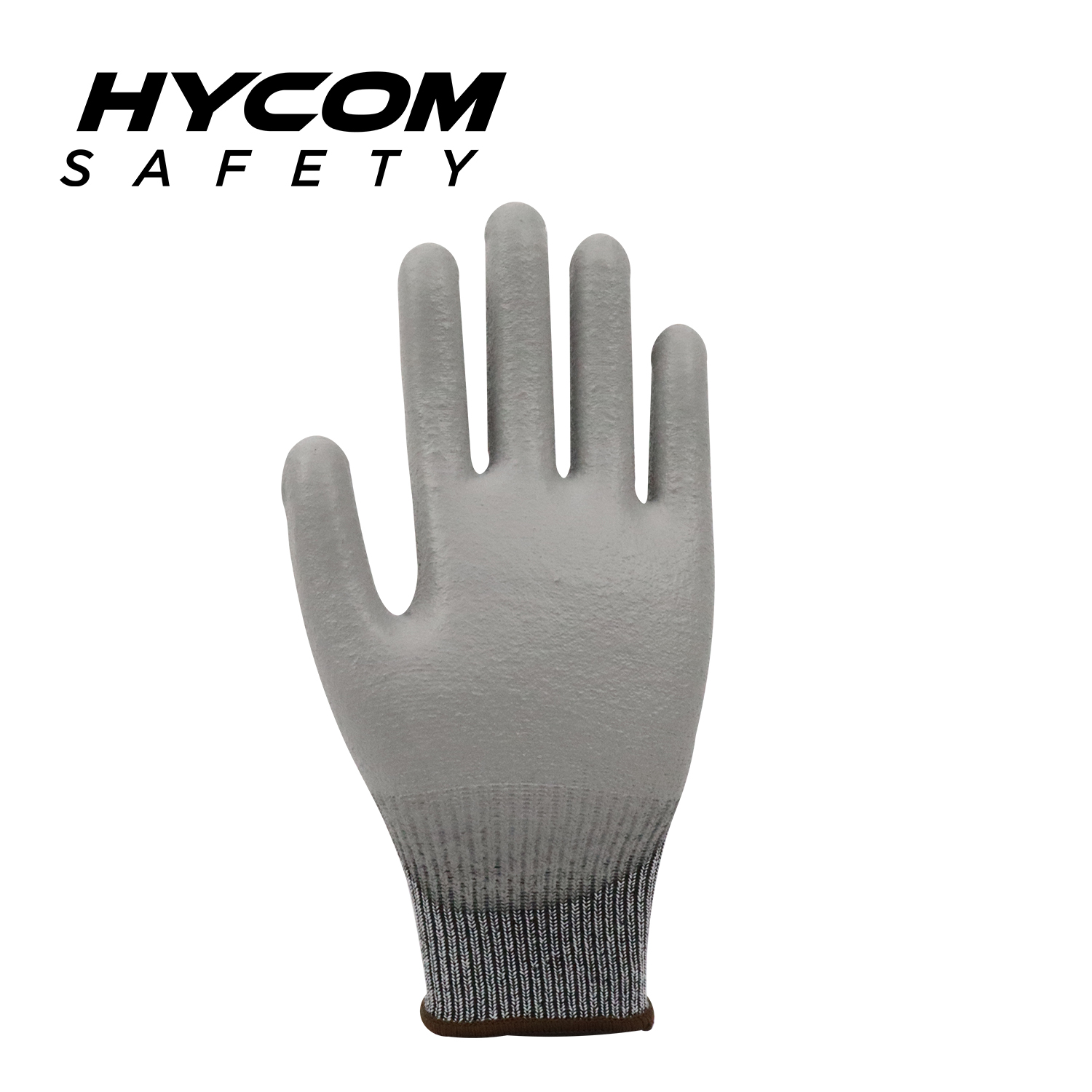 HYCOM Breath-cut13G ANSI 2 Cut Resistant Glove with Palm Polyurethane Coating Softer Hand Feeling PPE Work Gloves