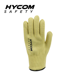 HYCOM 7G Two Layers Aramid Glove with Contact High Temperature 350°C/650F