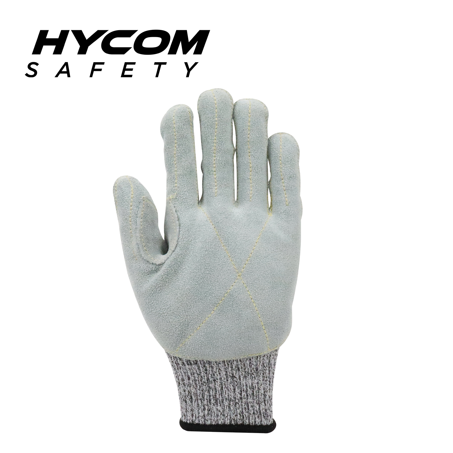 HYCOM 10G ANSI 4 cut resistant glove with palm cow leather